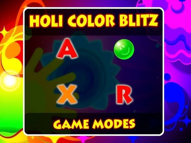 Holi Color Blitz Pro Game Screenshot